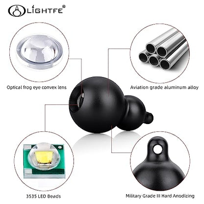 Mini Flashlight Keychain Jewelry Mini Light Handheld Emergency Light (Mini02 Black) - color: Mini02-black