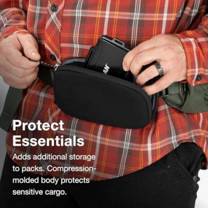 Osprey Padded Pack Pocket, Black - color: Black, style: Padded Pack Pocket