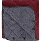 REDCAMP 79"x79" Winter Outdoor Blanket with Sherpa Lining, Waterproof & Windproof Cold Weather Blankets, Extra Thick Warm Blanket for Camping Stadium Car Dog, Machine Washable Portable Red - color: Red/79''x79''