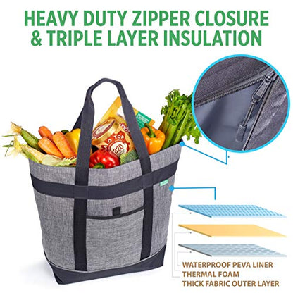 Creative Green Life Cooler Bag and Insulated Grocery Bags