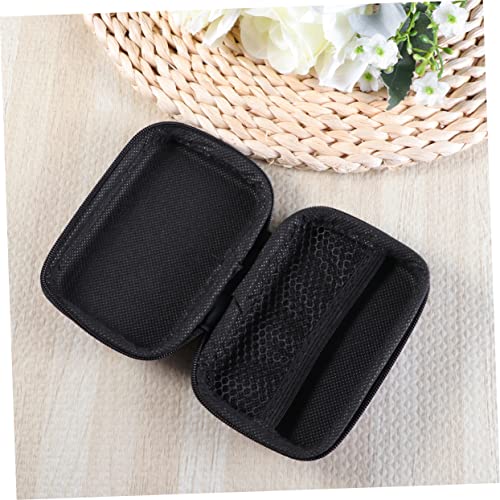 Eva Earphones Case Cable Storage Compact Travel Organizer Pouch Cable Organizer Case - color: Purple