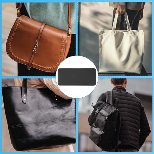 PATIKIL Felt Base Shaper, Bag Bottom Shaper Pad Purse Liner Board Insert Oval for Handbags Tote Crossbody Bag Backpack - color: Black, size: 15x7 Inch