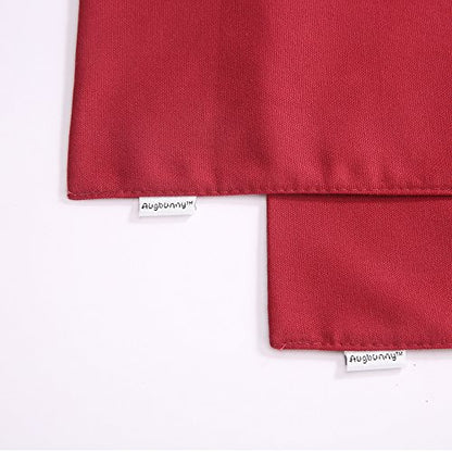 100% Cotton Canvas Travel Laundry Bag, 2-Pack (Large, Burgundy) - color: Burgundy, size: Large