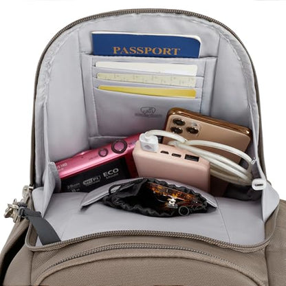 Travelon Anti-Theft Classic Backpack - color: Nutmeg