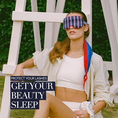 slip Pure Silk Contour Sleep Mask: Protect Your Delicate Lashes with Our Innovative, Lash-Friendly Design. Experience Uninterrupted Beauty Sleep with Slipsilk™ Comfort, 1 Contour Mask, Rest Day - color: Rest Day