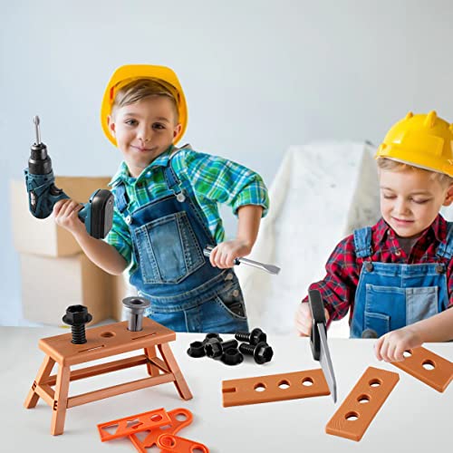 Kids Tool Box–Zealous 48 PCS Pretend Play Tools Toys for Toddler,Electric Drill Kids Tool Kit for Boys & Girls Ages 3-8 Years Old, Construction Tool Kit Playset for Boys - style: B-Kids Tool Box