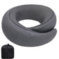Neck Pillow Airplane, 360º Ergonomic Design Premium Memory Foam Travel Pillows for Airplane, Car & Office