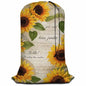 Swono Sunflowers Laundry Bag with Drawstring Straps, Heavy Duty Extra Large Laundry Bags for Laundromat Household, Hand Drawn Old Letters Floral Repeat Print Golden Blossom Travel Dirty Clothes Bag - color: Sunflowers