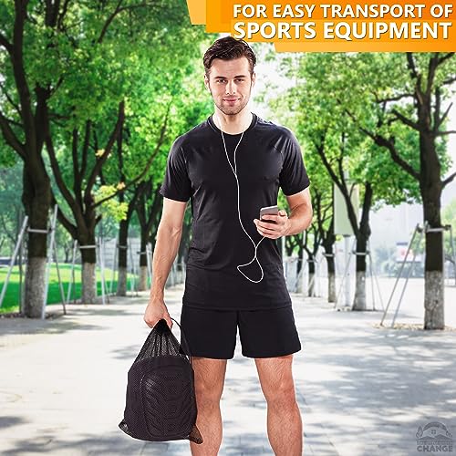 12 PCs Mesh Laundry Bags – 13x15.5 Inch Black Washable Nylon Bags Set – Reusable Mesh Bag for Swimwear, Delicates, Sports Gear, Towels, Travel Use | Lightweight Storage Solution for Daily Needs - style: 12Pcs, Black, M size