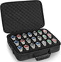 21 slots watch storage box, portable hard watch travel box, watch storage display storage box, padded watch portable box for watches - size: 21 Slots
