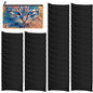 Legigo Blank Canvas Bag Zipper Pouch Makeup Bags Bulk - Multi-Purpose Canvas Pencil Pouch with Sturdy Zipper, Cosmetic Bag Travel Toiletry Bag for DIY Craft Projects, Storage (8.3 x 5 inches) - color: Black