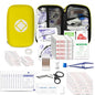 First Aid Kit Car Home Emergency Essential Kits - 277Pcs Basic Hiking Supplies Survival Gear First Aid Set Camping Backpacking Sports Yellow YIDERBO - style: 275Pcs-Yellow