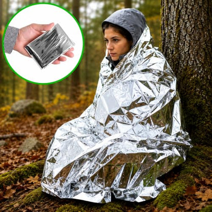 First Aid Kit 301 Piece - Fully Stocked Survival Emergency Kit for Home, Car, Camping, Workplace, Outdoor Travel & Family Preparedness