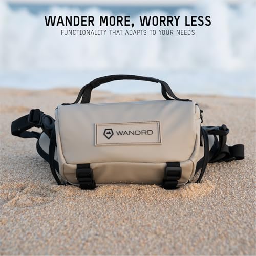 WANDRD ROGUE V1 3L Sling: Compact Camera Sling and Crossbody Bag with Fast Access, 3-Way Carry– Lightweight Everyday Bag Great for Travel, Photography, and Daily Use (Yuma Tan) - color: Yuma Tan, style: 3l