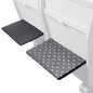 Go-Be Sleeves Airplane Tray Covers for Adults 2-Pack Classics Airplane Tray Covers - Black Hex/Black Solid - color: Black Hex/Black Solid