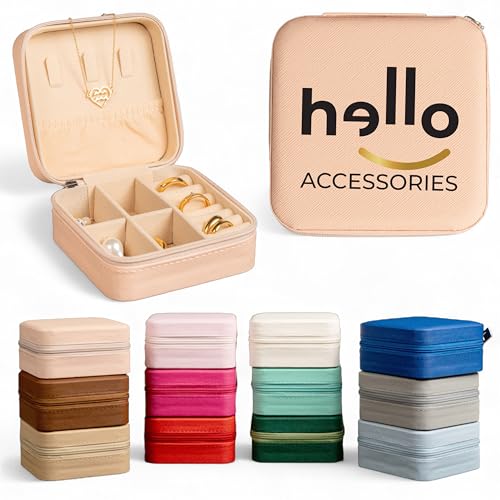 Custom Travel Jewelry Organizer, Jewelry Box, Ring Holder For Jewelry, Travel Accessories For Women, Jewerly Organizator, Bridesmaid Gifts - color: PU Leather - Custom Logo