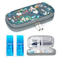 YOUSHARES Insulin Cooler Travel Case - Portable Refrigerated Medicine Case for Insulin Pen, Medication and Diabetic Supplies with 2 TSA Approved Ice Pack - color: Camellia Grey
