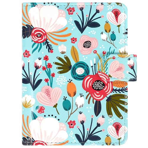 ACdream Unisex Faux Leather Passport and Vaccine Card Holder, RFID Blocking, Z-Flower, 20 x 3.5 x 2.5 in - color: Z - Flower