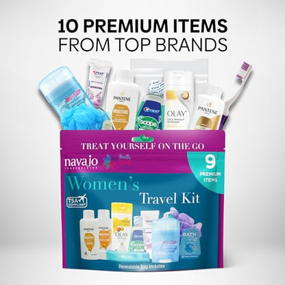 Handy Solutions 9 Piece Resealable Women's Travel Kit
