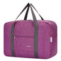 For Spirit Airlines Personal Item Bag Foldable Travel Duffel Bag Tote Carry on Luggage Duffle Overnight for Women and Men - color: 1112-Thick Series Purple