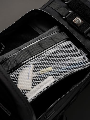 TACTICAL_GEEK EDC Modular Carry Pouch, Waterproof Nylon Organization, Multifunctional Utility Carry Pouch, Semi-Transparent Mesh Pouch for Storing Tools, Daily Necessities - size: Storage A16