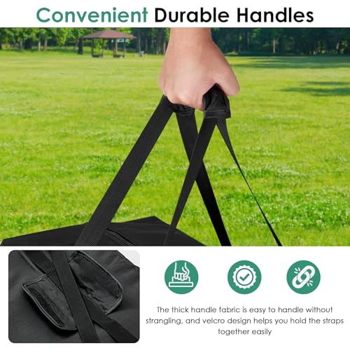 Folding Chair Storage Bag, Waterproof Large Carry Bag for 4 Packs Plastic, Resin, and Wood Folding Chairs - 39" L x 12" W x 20" H - size: 4PCS Folding Chair Bag