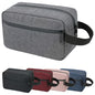 DSYSC Travel Toiletry Bag for Women Men, Small Makeup Bag, Water-Resistant Cosmetic Bag, Cosmetic Pouch, Traveling Dopp Kit, Travel Essentials Accessories (Grey) - color: Grey