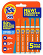 Tide Stain Remover for Clothes, Tide To Go Pen, Instant Stain & Spot Remover for Clothes, Travel & Pocket Size, 5 Count (Pack of 1) (Packaging May Vary) - size: 0.34 Fl Oz (Pack of 5)