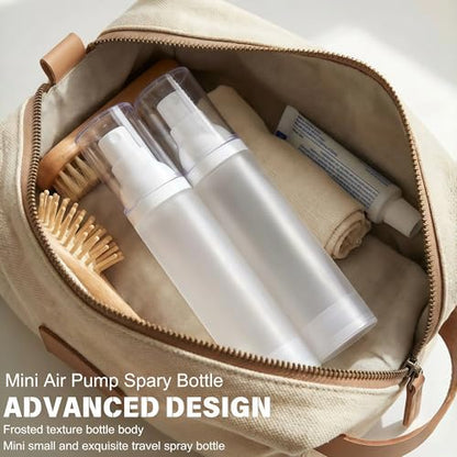 360° Angle Work - Small Spray Bottle | 1.7oz/50ml - Mini Spray Bottle - TSA Approved Travel Bottle | Portable Refillable Leak Proof | For Perfume Toner Hair spray Facial Moisturizing | 1.7oz/50ml-PK 3 - size: 1.7 fl oz (3 Count)