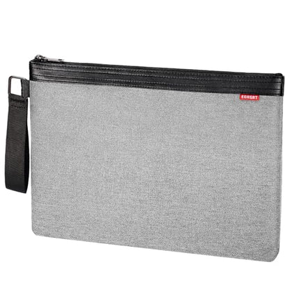 ECHSRT File Folder Document Organizer for Travel, Document Bag Zipper Pouch for Men & Women Gray - color: Gray