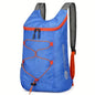 1PC Multifunctional Outdoor Folding Backpack - Lightweight, Waterproof, Durable for Hiking, Riding, and Travel, Blue - color: Blue