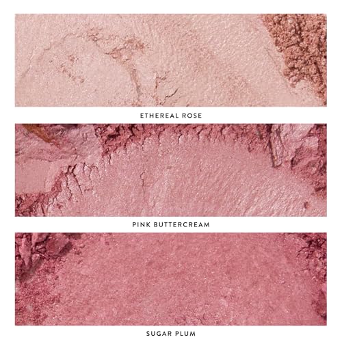LAURA GELLER NEW YORK Geller's Greatest Better Than Ever 3-Piece Blush-n-Brighten Marbleized Blush Palette Trio - color: Geller's Greatest Better Than Ever Blush Trio