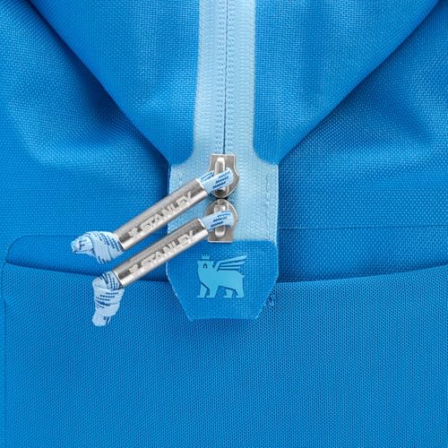 Stanley All Day Julienne Soft Cooler Bag and Lunch Box | Insulated Travel Bag with Zipper | BPA-Free - color: Azure, style: Max