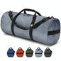 131L Expedition Duffel Bag, Heavy-Duty Gear Bag, 1050D Tuff Cloth, Diamond Ripstop, Reinforced Stitching - Grey (16" x 40") - color: Steel Grey, size: 16" x 40" (131 Liters)