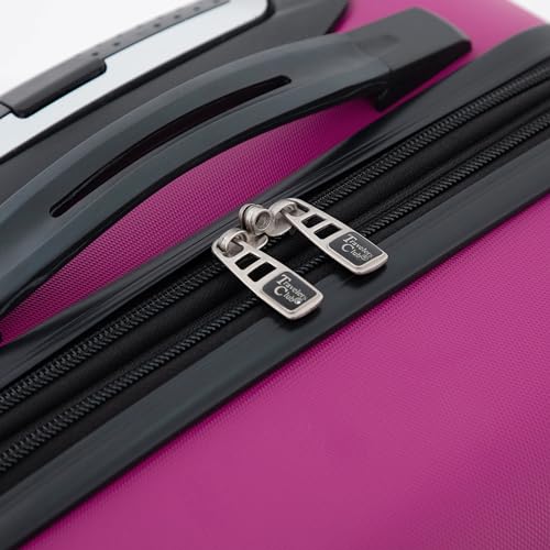 Travelers Club Chicago Hardside Expandable Spinner Luggage, Fuchsia, 22" Carry-On - color: Fuchsia, size: 22" Carry-On