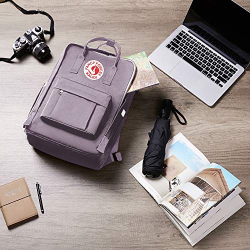 KALIDI Casual Laptop Backpack 15 Inches Classic Camping Rucksack Travel Outdoor Square Daypack College Hiking Gym Bag, Purple - color: Purple