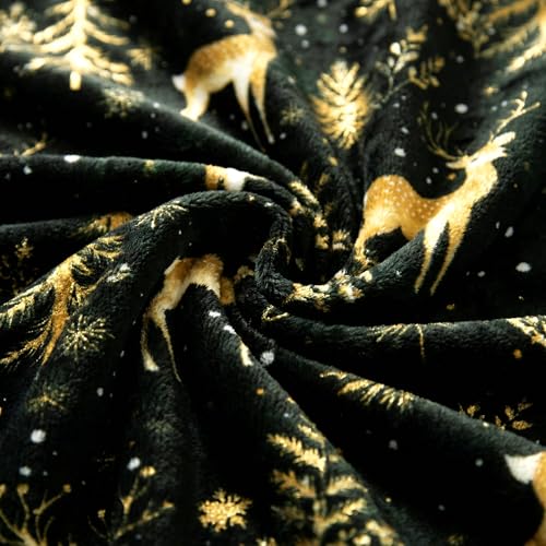 Carstens, Inc. Travel Blanket, Premium Compact 2-in-1 Airplane Blanket/Pillow, Green & Gold - color: Green & Gold