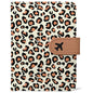 Passport Holder, Travel Wallet Cover with Pen Loop | Cute RFID Blocking Leather Case with Magnetic Closure for Travel Essentials-Leopard - color: J-Leopard