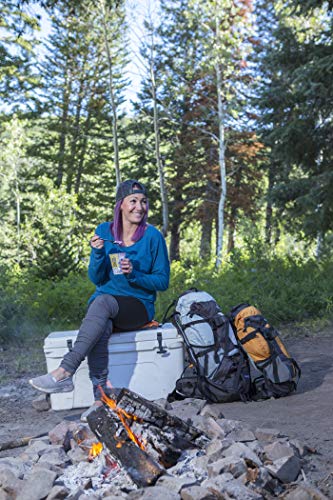Teton Camping Seat Cushion; Stadium Seat; Office Chair; Car Pad; Inflatable, Orange - color: Orange