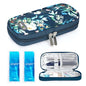 YOUSHARES Insulin Cooler Travel Case - Portable Refrigerated Medicine Case for Insulin Pen, Medication and Diabetic Supplies with 2 TSA Approved Ice Pack - color: Camellia Blue