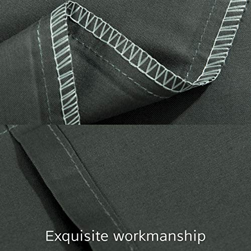 NTBAY Egyptian Cotton Toddler Pillowcases - Set of 2 - Travel Pillow Cases - 500 Thread Count Cotton 13x18 Pillow Covers - Envelope Closure Nursery Pillowcases, 13x18 Inches, Charcoal Grey - color: Charcoal Grey