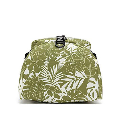 Kalesi Gym Duffle Bag Backpack 4-Way Waterproof with Shoes Compartment for travel Sport Hiking laptop (olive-green) - color: Olive-green
