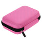 Hipiwe Hard Shell Essential Oil Carrying Case Holds 12 Bottles (Can hold 5ml, 10ml, &10ml Rollers) Travel Size Essential Oils Bag Organizer (Pink) - color: Pink