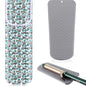Shappy 2 Pcs Heat Resistant Hair Tools Bag Curling Iron Travel Case Cover Neoprene Flat Iron Holder Travel Case and Silicone Mat Pouch for Hot Hair Tools Storage Organizer(Sloth Style) - style: Sloth Style