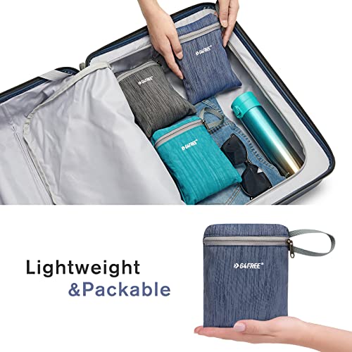 G4Free 10L/15L Hiking Backpack Lightweight Packable Hiking Daypack Small Travel Outdoor Foldable Shoulder Bag - color: Dark Blue, size: 10L