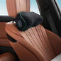 Really Soft Car Headrest Pillow, Car Pillow for Driving with Adjustable Strap, 100% Memory Foam Neck Pillow, Breathable Removable Cover & Ergonomic Design - Travel Car Neck Pillow(Lightblue Side Rope) - color: Blue