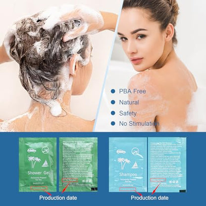 Bulk Hygiene Kits for Homeless,Disposable Toothbrushes with Toothpaste and Comb for Homeless Individually Wrapped，Basic Toiletry Kits Travel Size Shampoo And Body Wash For Hotel,Air Bnb Charity(40) - size: 1 Count (Pack of 40)