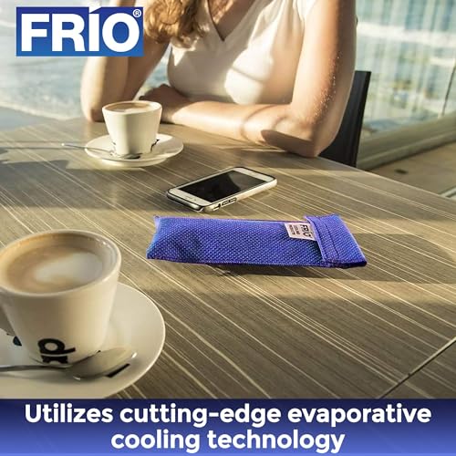FRIO Cooling Wallet - Insulin Cooler for 45+ Hours of Stress Free On The Go - Blue - Individual - color: Blue, size: Individual