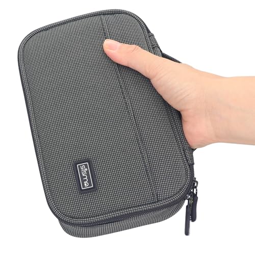 sisma Travel Electronics Organizer Small Carrying Case for Cables Phone Chargers USB Plugs Power Cords Earbuds Adapter Tech Accessories Pouch -Special Edition - color: Starlight Special Edition