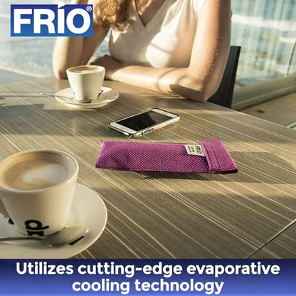 FRIO Cooling Wallet - Insulin Cooler for 45+ Hours of Stress Free On The Go - Red - Individual - color: Red, size: Individual